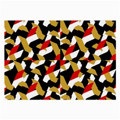 Colorful Abstract Pattern Large Glasses Cloth (2-side) by dflcprints