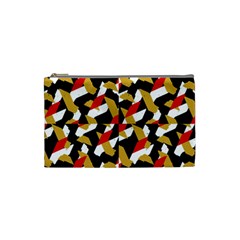 Colorful Abstract Pattern Cosmetic Bag (small)  by dflcprints