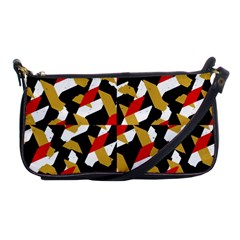 Colorful Abstract Pattern Shoulder Clutch Bags by dflcprints