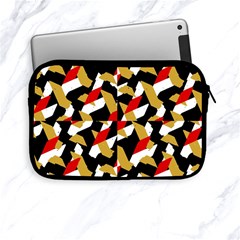 Colorful Abstract Pattern Apple Ipad Mini Zipper Cases by dflcprints