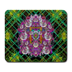 The Most Beautiful Planet Is Earth On The Sky Large Mousepads by pepitasart