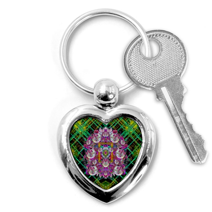 The Most Beautiful Planet Is Earth On The Sky Key Chains (Heart) 