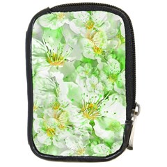 Light Floral Collage  Compact Camera Cases by dflcprints