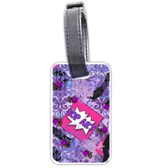 Purlpe Retro Pop Luggage Tags (one Side) 