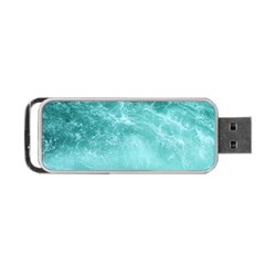 Green Ocean Splash Portable Usb Flash (two Sides) by snowwhitegirl