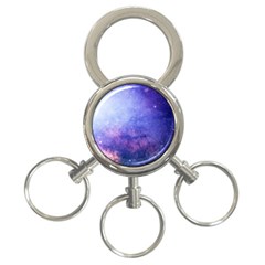 Galaxy 3-Ring Key Chains