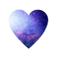 Galaxy Heart Magnet