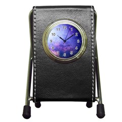 Galaxy Pen Holder Desk Clocks