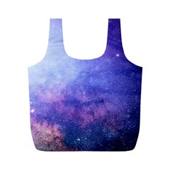 Galaxy Full Print Recycle Bags (m)  by snowwhitegirl