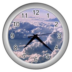 In The Clouds Wall Clocks (silver) 