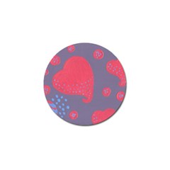 Lollipop Attacked By Hearts Golf Ball Marker