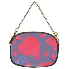 Lollipop Attacked By Hearts Chain Purses (two Sides)  by snowwhitegirl