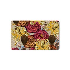 Octopus Floral Magnet (name Card) by snowwhitegirl