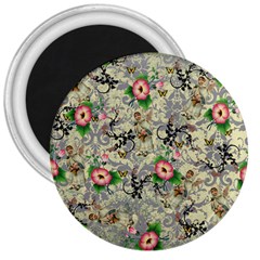 Angel Floral 3  Magnets by snowwhitegirl