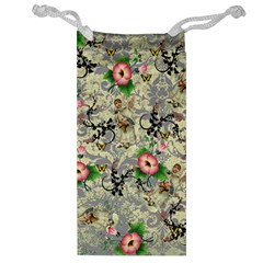 Angel Floral Jewelry Bag by snowwhitegirl