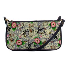 Angel Floral Shoulder Clutch Bags by snowwhitegirl