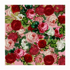 Rose Bushes Medium Glasses Cloth by snowwhitegirl