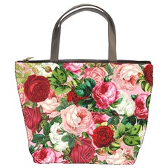 Rose Bushes Bucket Bags by snowwhitegirl