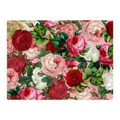 Rose Bushes Double Sided Flano Blanket (mini)  by snowwhitegirl