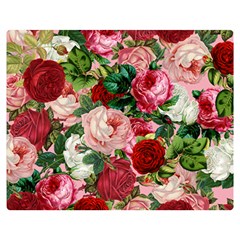 Rose Bushes Double Sided Flano Blanket (medium)  by snowwhitegirl