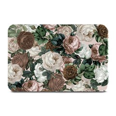 Rose Bushes Brown Plate Mats by snowwhitegirl