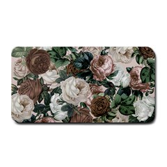 Rose Bushes Brown Medium Bar Mats by snowwhitegirl