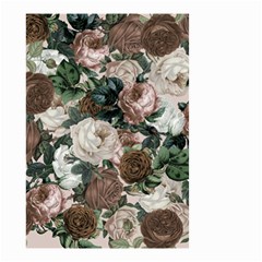 Rose Bushes Brown Small Garden Flag (two Sides) by snowwhitegirl