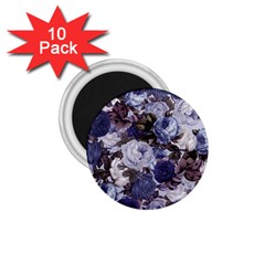 Rose Bushes Blue 1 75  Magnets (10 Pack)  by snowwhitegirl