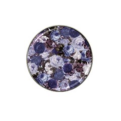 Rose Bushes Blue Hat Clip Ball Marker (4 Pack) by snowwhitegirl