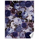 Rose Bushes Blue Canvas 12  x 16   11.86 x15.41  Canvas - 1