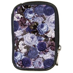 Rose Bushes Blue Compact Camera Cases by snowwhitegirl