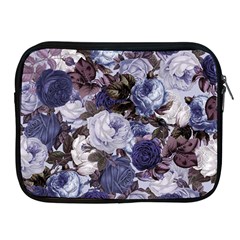 Rose Bushes Blue Apple Ipad 2/3/4 Zipper Cases