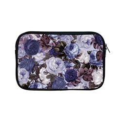 Rose Bushes Blue Apple Macbook Pro 13  Zipper Case by snowwhitegirl