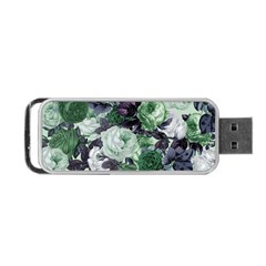 Rose Bushes Green Portable Usb Flash (two Sides) by snowwhitegirl