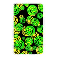 Neon Yellow And Green Circles On Black Memory Card Reader by PodArtist