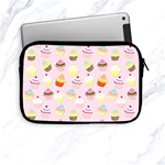 Baby Pink Valentines Cup Cakes Apple iPad Mini Zipper Cases Front