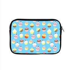 Pale Pastel Blue Cup Cakes Apple Macbook Pro 15  Zipper Case by PodArtist