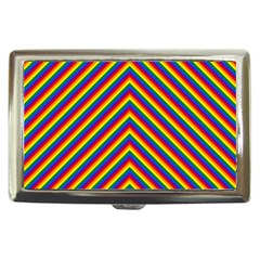 Gay Pride Flag Rainbow Chevron Stripe Cigarette Money Cases