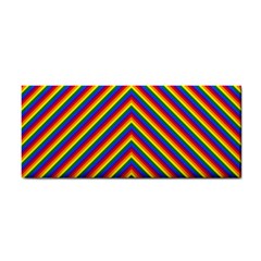 Gay Pride Flag Rainbow Chevron Stripe Cosmetic Storage Cases