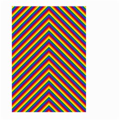 Gay Pride Flag Rainbow Chevron Stripe Large Garden Flag (Two Sides)