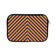 Gay Pride Flag Rainbow Chevron Stripe Apple iPad Mini Zipper Cases