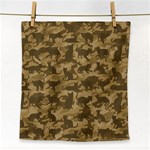 Operation Desert Cat Camouflage Catmouflage Face Towel Front