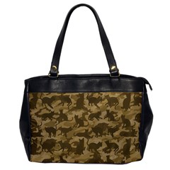 Operation Desert Cat Camouflage Catmouflage Office Handbags by PodArtist