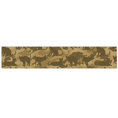 Operation Desert Cat Camouflage Catmouflage Large Flano Scarf  by PodArtist