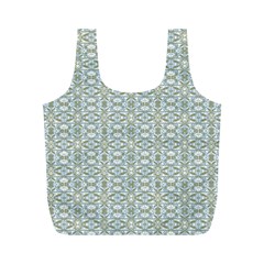 Vintage Ornate Pattern Full Print Recycle Bags (m)  by dflcprints