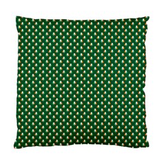 Irish Flag Green White Orange On Green St  Patrick s Day Ireland Standard Cushion Case (one Side) by PodArtist