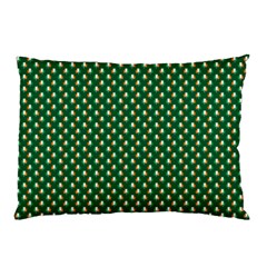 Irish Flag Green White Orange On Green St  Patrick s Day Ireland Pillow Case by PodArtist