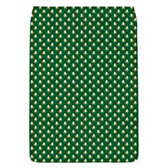 Irish Flag Green White Orange On Green St  Patrick s Day Ireland Flap Covers (s)  by PodArtist