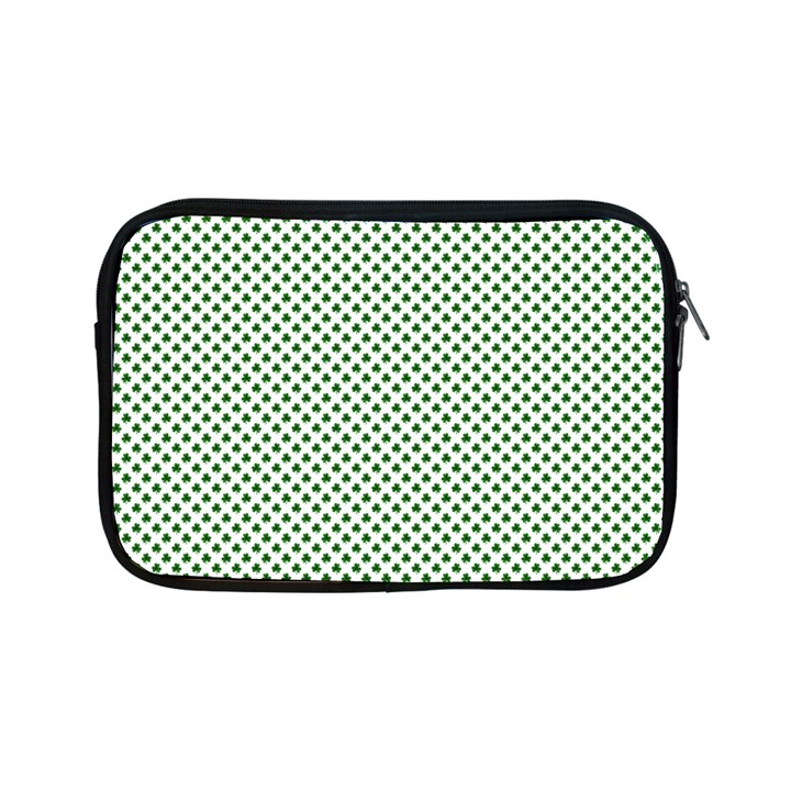 Shamrock 2-Tone Green on White St.Patrick’s Day Clover Apple iPad Mini Zipper Cases