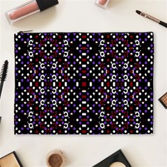 Futuristic Geometric Pattern Cosmetic Bag (xl) by dflcprints